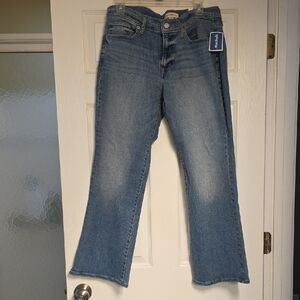 Lucky Brand Blue Flare Wide Leg Jeans